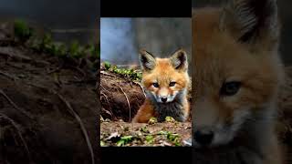 cute baby foxes