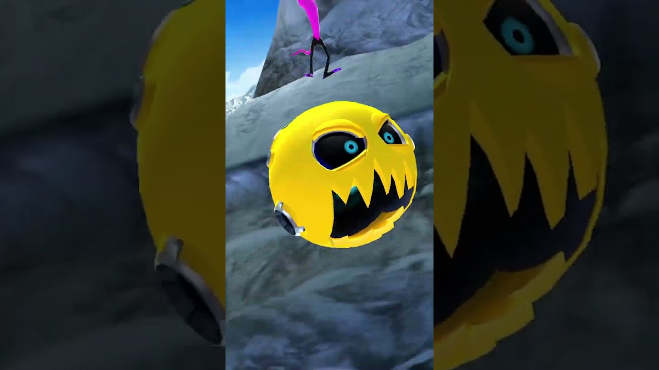 Playing as E-123  Omega in Sonic Dash.