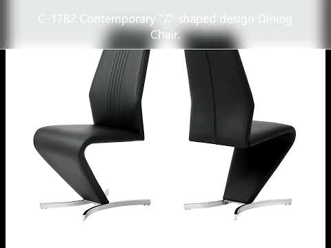 C-1782 Contemporary “Z” shaped design Dining Chair