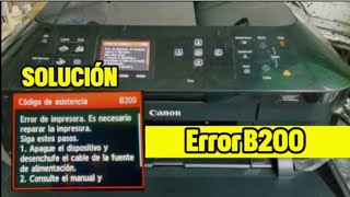 Código de asistencia B200 Impresora Canon MX922 by Yoyo Tech 158 views 1 month ago 3 minutes, 17 seconds