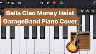 Bella Ciao Money Heist GarageBand Piano iPhone Cover Resimi