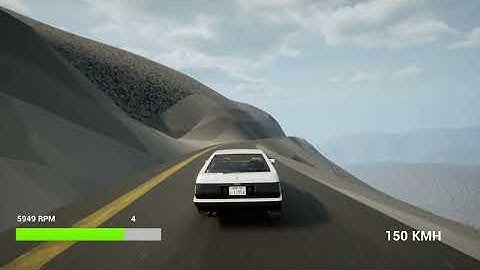 Unreal Engine 5 Sim-Cade Racing Game Demo #1