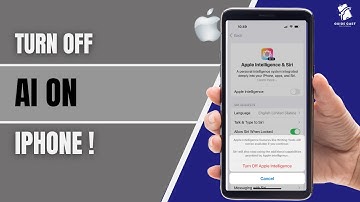 How To Turn Off AI on iPhone (2025) – Disable Apple Intelligence & Siri AI Features!