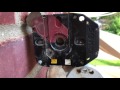 How to repair Sunsetter Somfy RTS motorized awning open/close limit switch stop button