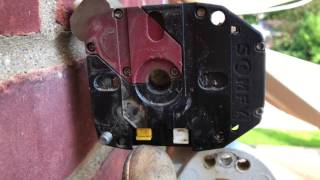 How to repair Sunsetter Somfy RTS motorized awning open/close limit switch stop button