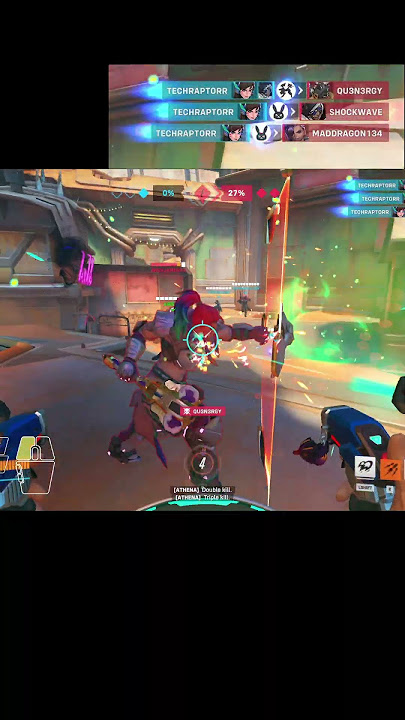 I hit a CLEAN 4K with D.va in Overwatch 2... #overwatch2 #overwatch #shorts #ow2 #overwatchclips