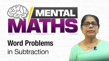Learn basic of mental Maths for beginners | Subtraction Word Problems | Maths Tricks