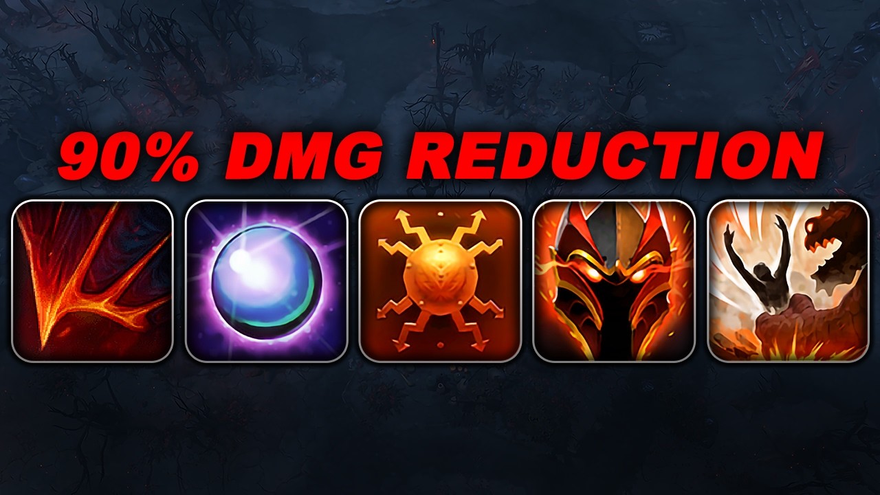 90% FRONT REDUCTION DAMAGE : DISPERSION + BULWARK | Dota 2 Ability ...
