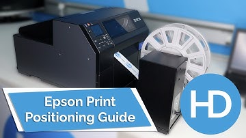 How to Centre Your Print on Your Label - Epson C6000 & C6500 Label Printers | HD Labels