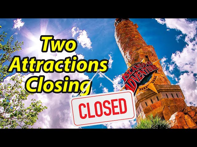 Multiple Lands Facing Permanent Closure at Universal Orlando