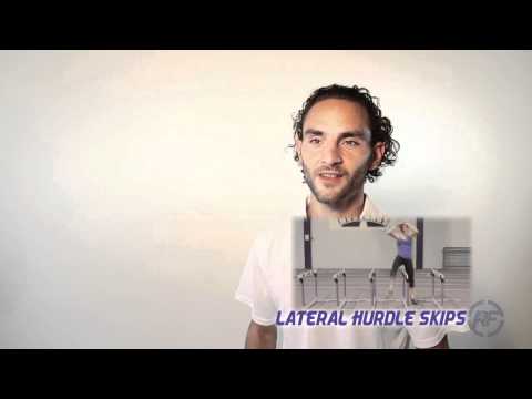 Running Drill - Lateral Hurdle Skips