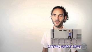 Running Drill - Lateral Hurdle Skips