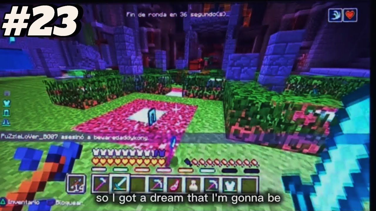 Minecraft PS3 battle minigames – same lobby new map! (part 2)