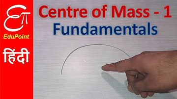 Centre of Mass - Part 1 | Fundamentals | Explained  in HINDI with Demonstration