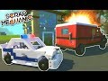 COPS AND ROBBERS! - Scrap Mechanic Multiplayer Gameplay & Update Challenge