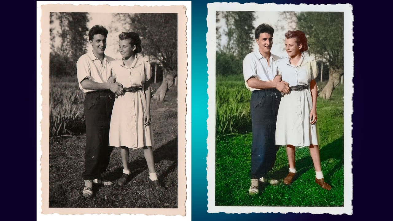 COLORISATION PHOTO NOIR et BLANC avec PHOTOSHOP 2021 Bruno Sorce