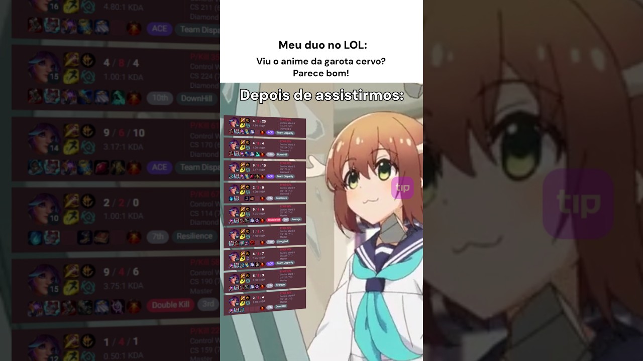 Só o meu feed que foi dominado por esse anime? 🦌