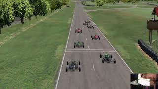 iRacing Test and Race