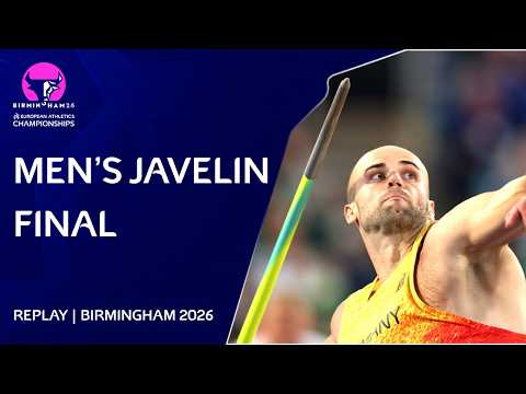 Final throw HEROICS 🇩🇪 | Men's Javelin Final Replay | 2026 European Athletics Championships