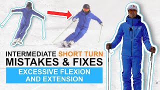 Short turn mistakes VERTICAL MOVEMENTS (HOW TO SKI SHORT TURNS)