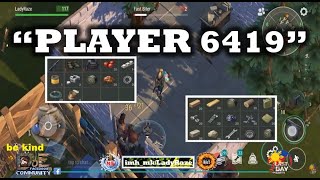 PLAYER 6419 using unfinished turret to block| REVENGE RAID - Last Day On Earth: Survival