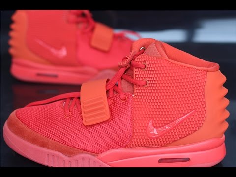 yeezy red october glow in the dark