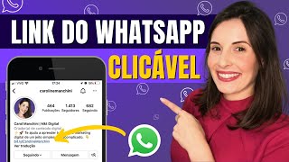 Como Colocar Link do Whatsapp na Bio do Instagram? | GRÁTIS, RÁPIDO e SIMPLES (Tutorial Completo)