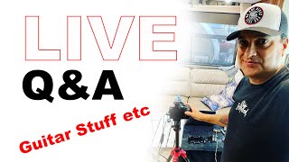 We Are Back - LIVE Q&A and Gear News LIVE