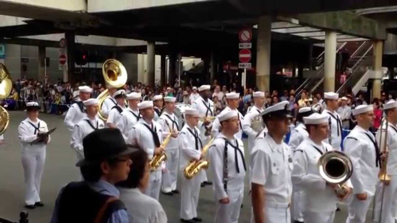 アメリカ海軍第7艦隊パレードバンド@藤沢市民まつり