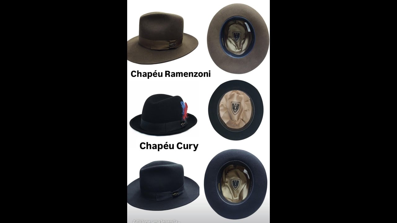 Loja Lander - Pedido de Reposição Chapéu Cury (Aba 4,5cm) e Ramenzoni (Aba 7cm) Pêlo e Lã 12/11/2025