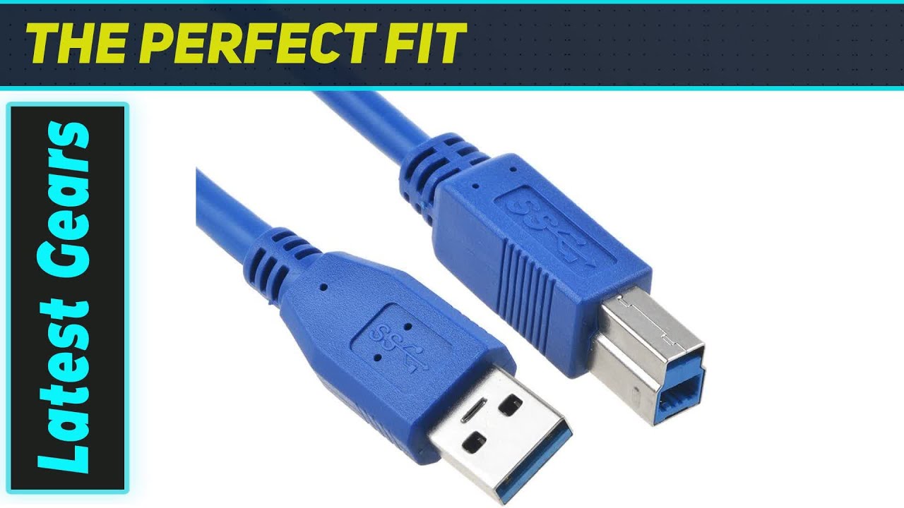 Essential USB Data Cable for Fujitsu ScanSnap iX500 PA03656-B005