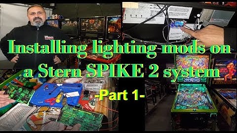 Top Tier Tech - Installing Lighting Mods on a Stern Spike 2 System - Part 1 [4K60FPS]