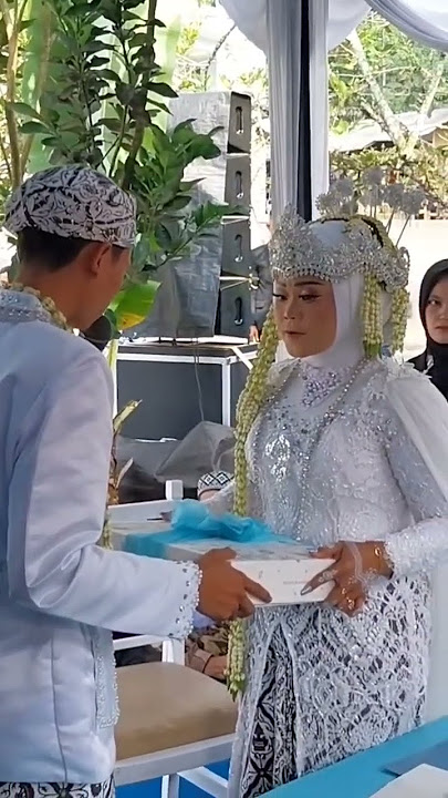 PENYERAHAN MASKAWIN ‼️MAHAR NIKAH SUNDA #maskawin #shorts