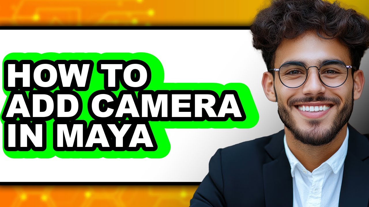 How to Add Camera in Maya - Step by Step - YouTube