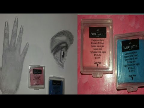 Marie's vs Faber-Castell Kneaded erasers 