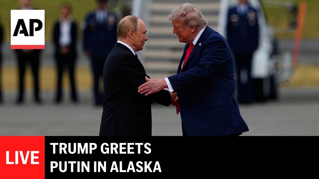 LIVE: Trump and Putin hold a press conference in Alaska