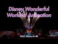 Disney wonderful world of animation at hollywood studios full show in 4k  walt disney world