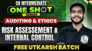 CA Inter Audit Chap 3 - Risk Assessment & Internal Control (SA 315, 330, 320) | By CA Hemant Somani