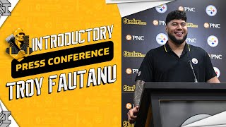 Troy Fautanu's Introductory Press Conference | Pittsburgh Steelers