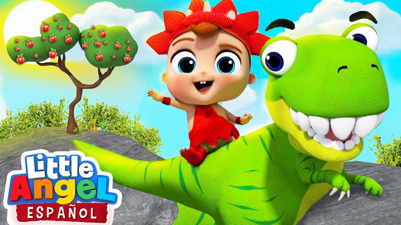 Canción de Dinosaurios 🎵​ | Canciones Infantiles | Little Angel Español