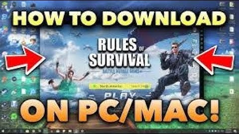 RULES OF SURVIVAL PUBG PC ENGLISH VERSION TUTORIAL HOW TO INSTALL AND PLAY