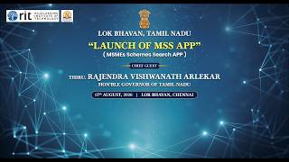 THE GRAND SOFT LAUNCH OF THE "MSS APP" (MSME's SCHEMES SEARCH APP) screenshot 2