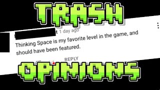 Reacting to your WORST UNPOPULAR GD Opinions || Geometry Dash
