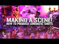 How to Produce Miniatures Tabletop Cinematic Scenes. Lighting tips. Photography tips.