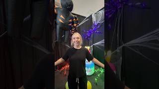 I can’t wait for my friends to see 🤭🪦🕷️ #DIY #craft haunted RV garage w/ @YouTube #YouTubePartner