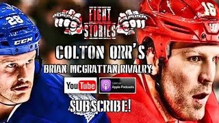 Fight Stories: Colton Orr’s Brian McGrattan Rivalry