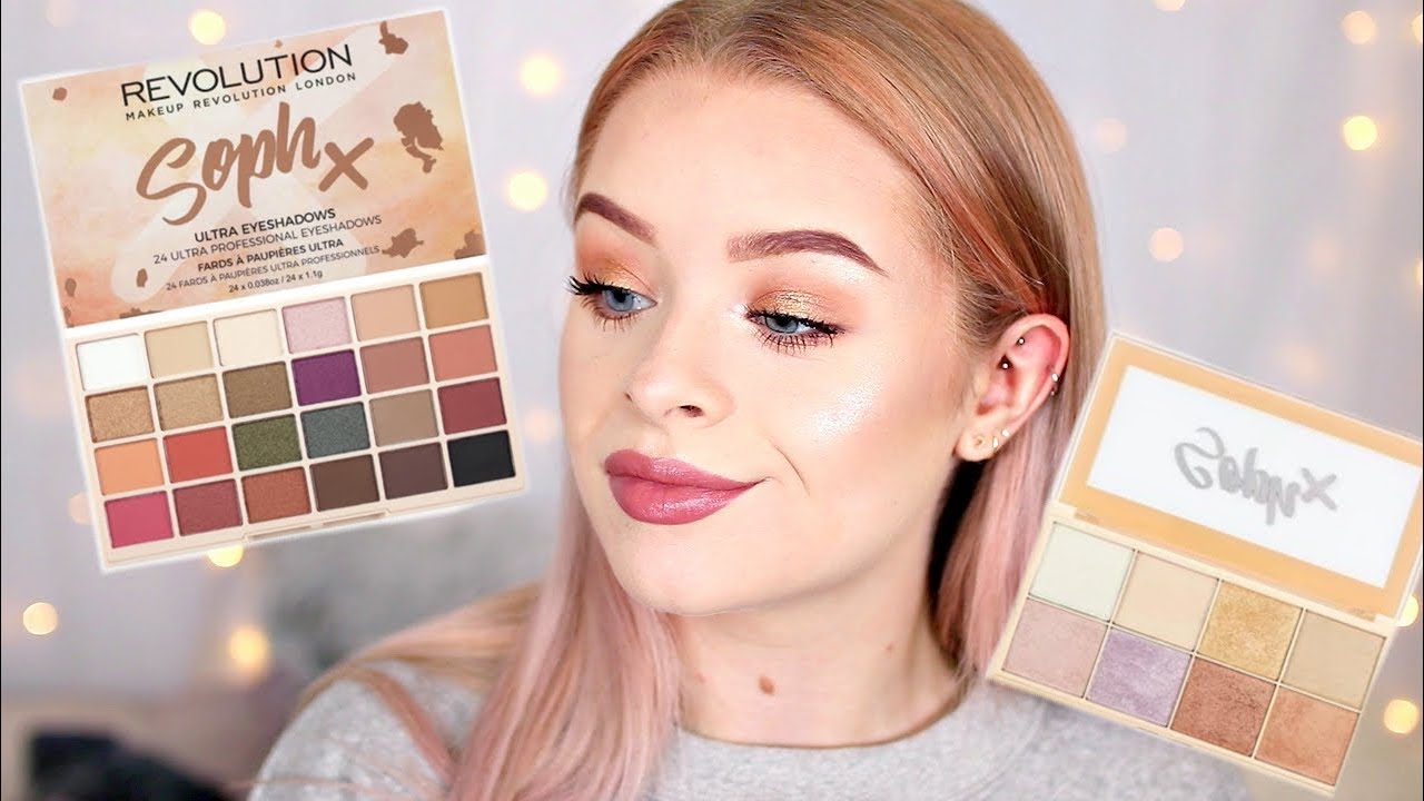 SOPH X MAKEUP REVOLUTION PALETTES EVERYDAY LOOK YouTube