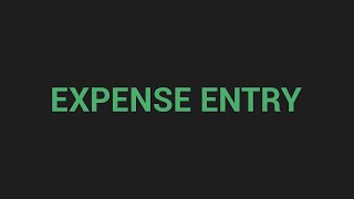 4 :- Expense Entry Screen screenshot 5