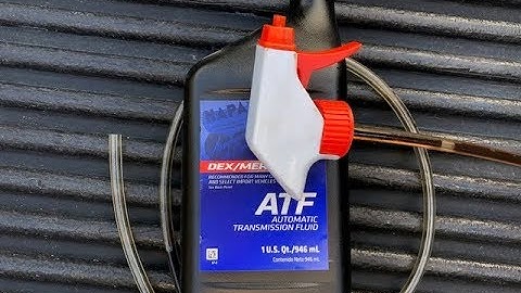 Overfilled Transmission EASY FIX from home