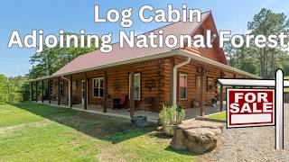 Log Cabin   Adjoining National Forest & Horse Trails   Horse Barns   7.65 Acres - FOR SALE